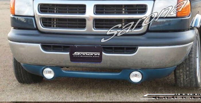 Custom Dodge Van  All Styles Front Lip/Splitter (1998 - 2003) - $290.00 (Part #DG-072-FA)